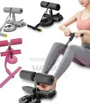 Powerful Suction Sit Up Bar With Elastic Bands
