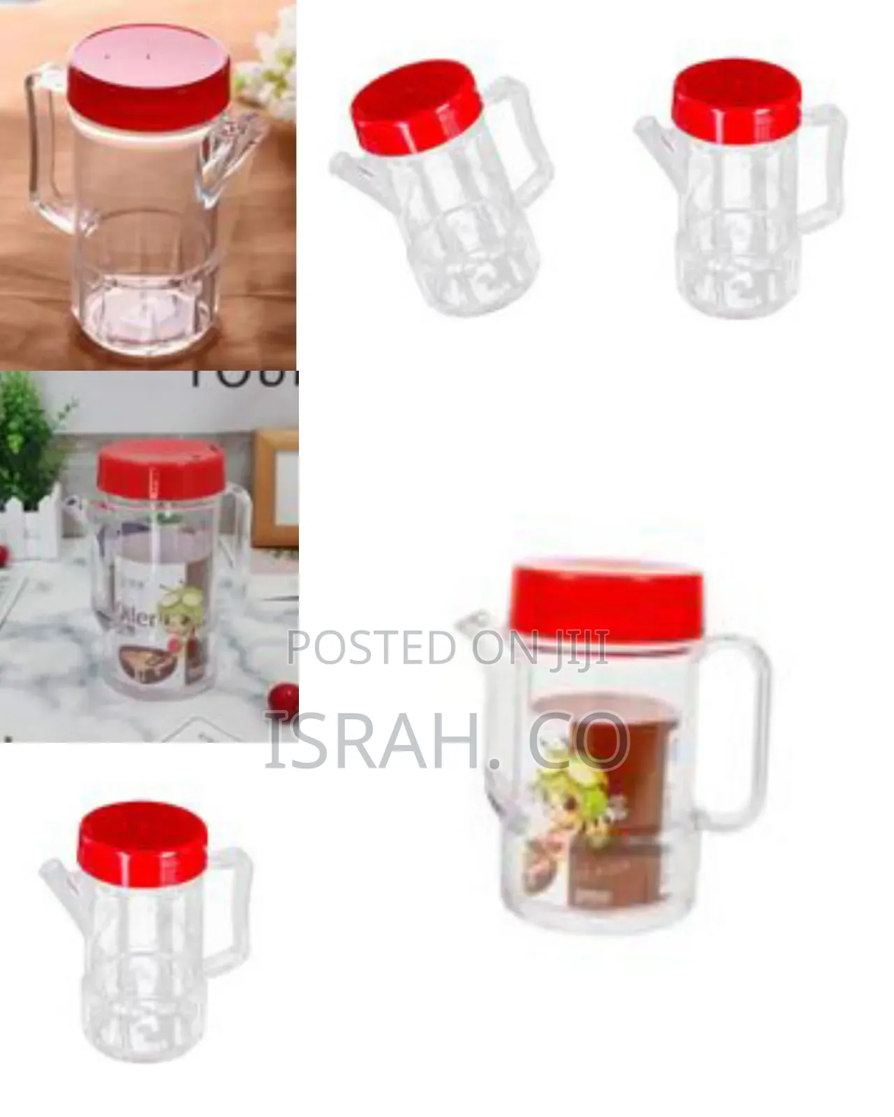 550ml Acrylic Oil Dispenser Honey Pot Vinegar