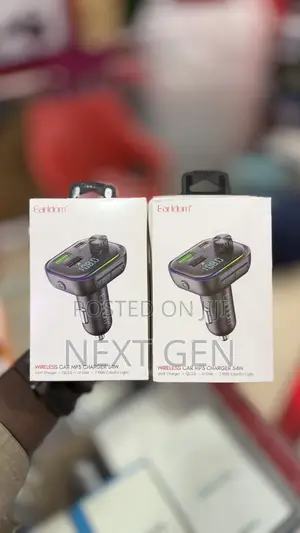 Earldom Et-M87 Wireless Fm Transmitter Car Charger 54w