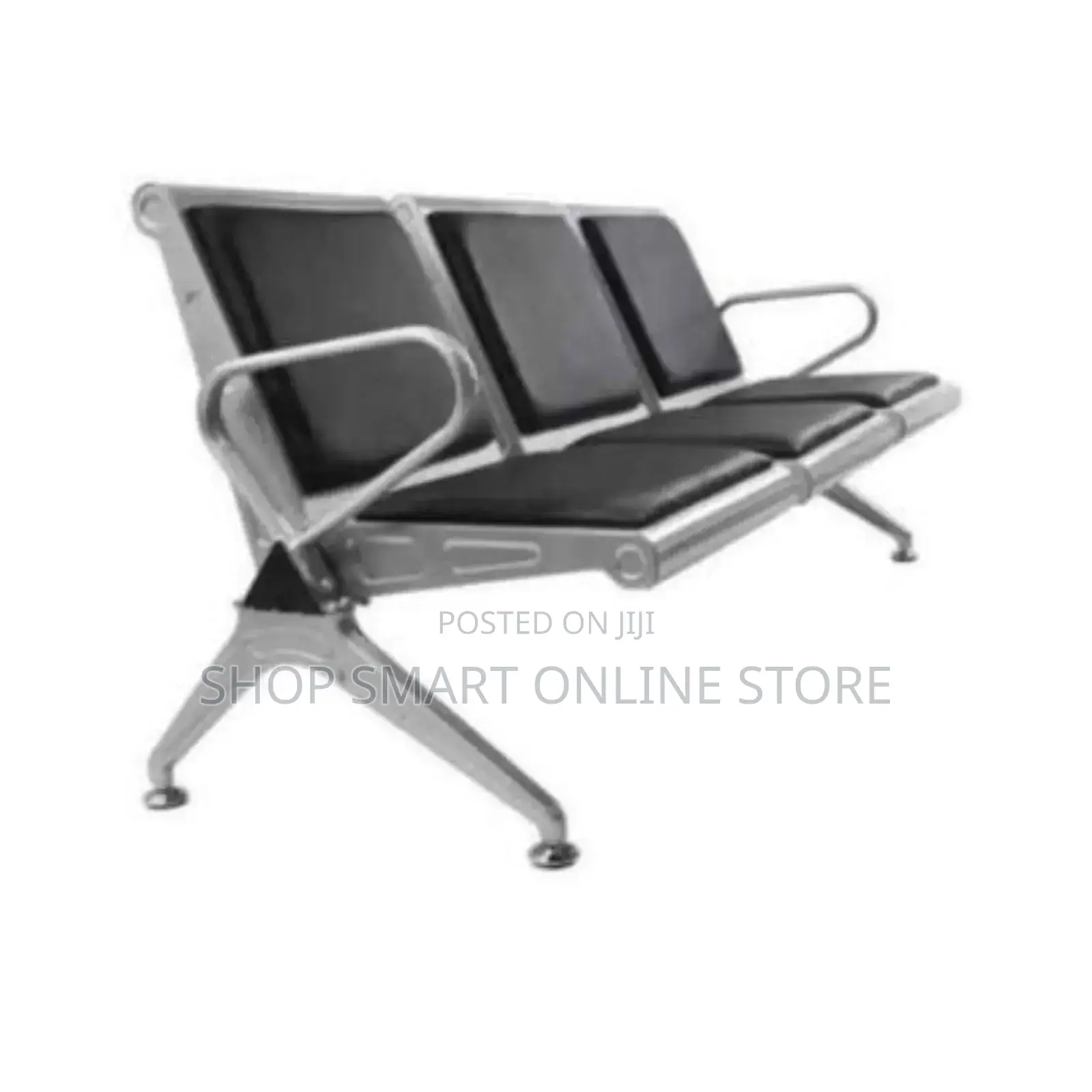 Executive Leather Waiting Chair 3 Seater
