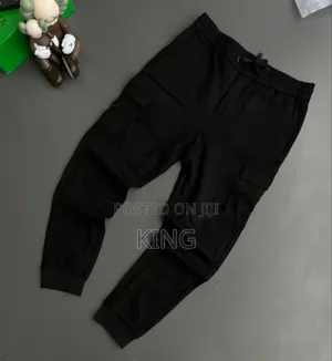Black Calm Jogger Sweatpants