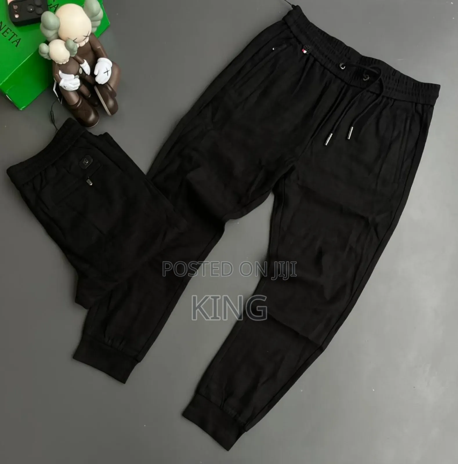 Black Calm Jogger Sweatpants