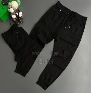 Black Calm Jogger Sweatpants