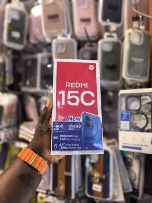 New Xiaomi Redmi 15C 4G 256 GB Black