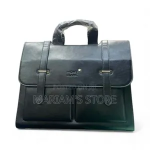 Leather Laptop Briefcase