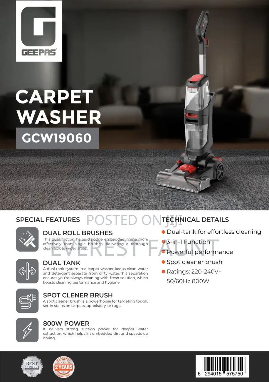 Geepas Carpet Washer