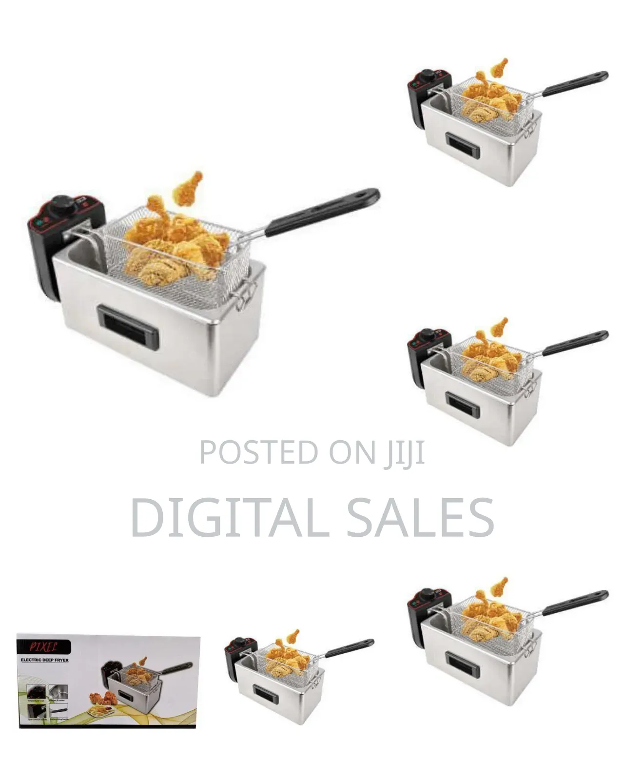Electric Deep Fryer, 3l