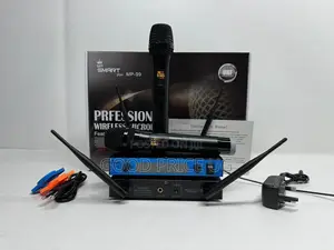 Mp Smart Plus Mp-99 Uhf Wireless Microphone System.