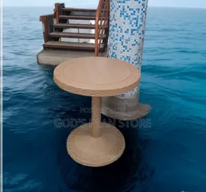 Portable Indoor/Outdoor Plastic Table 4people Round