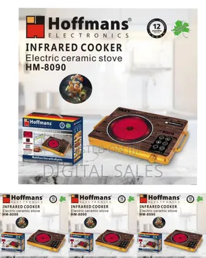 Hoffmans Hm-8090 Infrared Electric Ceramic Cooker (2200w)