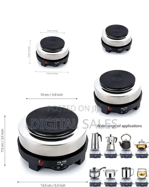 Portable Electric Mini Hot Plate / Countertop Heating Stove