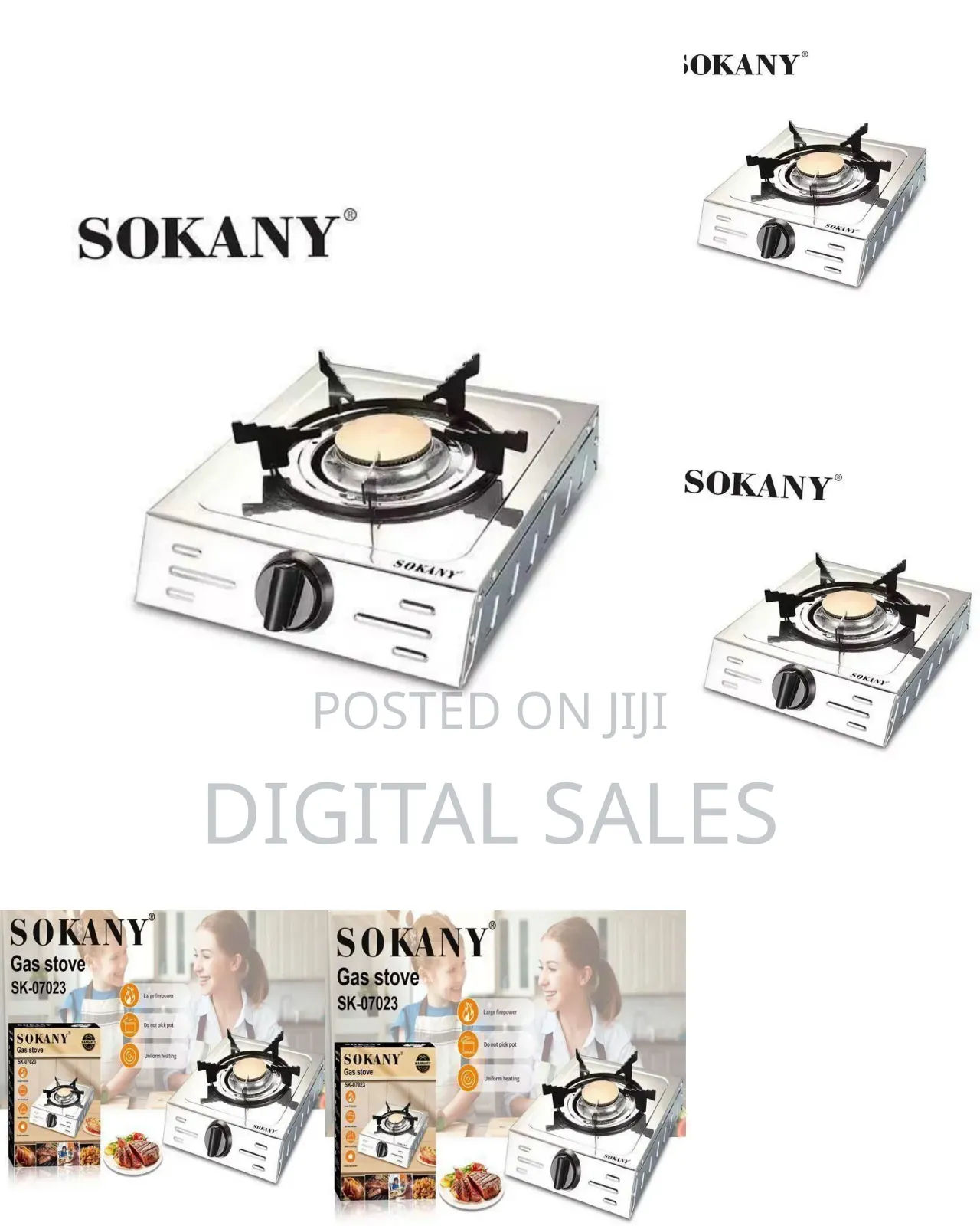 Sokany Portable Single Burner Gas Stove