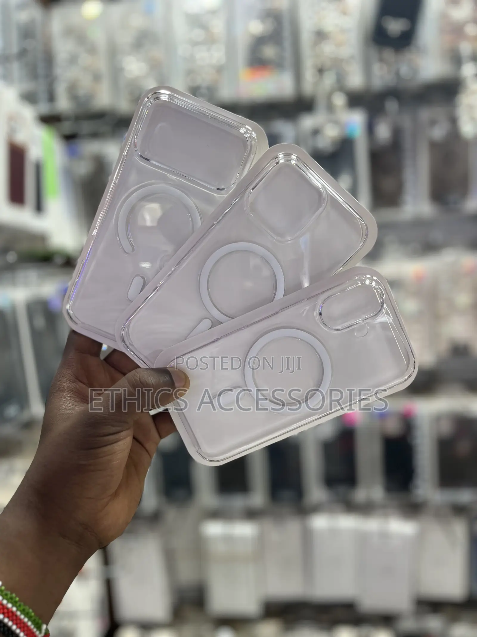 Clear iPhone Cases With Built-in Magsafe Magnets