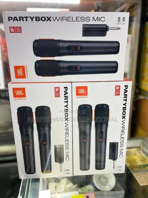JBL Partybox Wireless Microphone Set