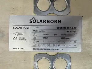 77, 210w Solar Born Pump