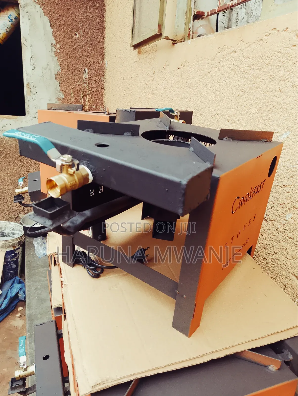 Cookfast Using, Used Engine Oil Stove
