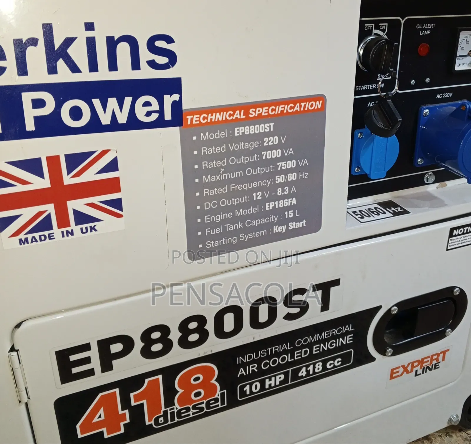 7500va Diesel Generator 7.5kva