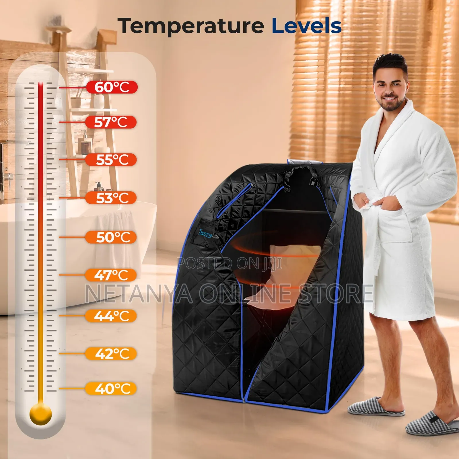 One Person Infrared Portable Sauna