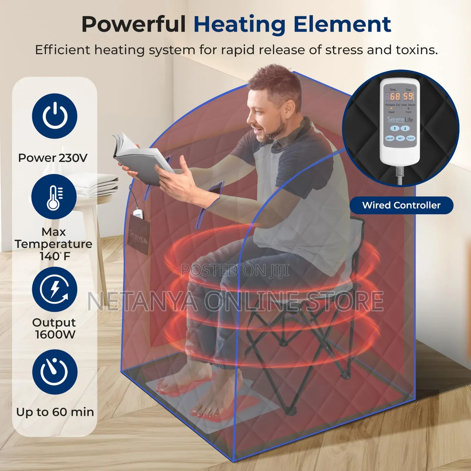 One Person Infrared Portable Sauna