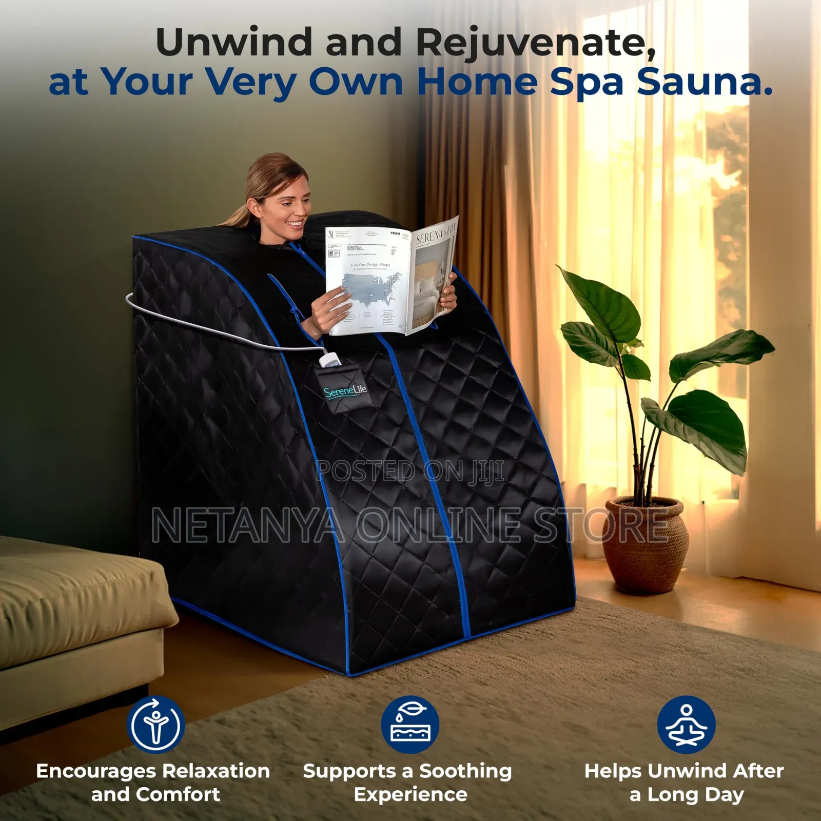 One Person Infrared Portable Sauna