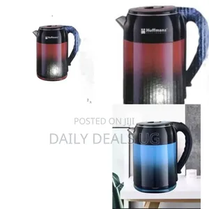Electric Kettle With Illuminated Glass Body - Multicolor