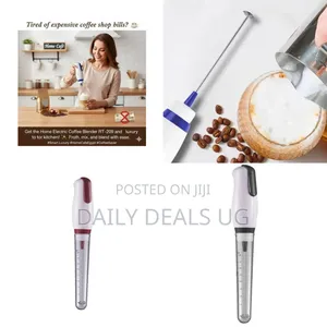 Handheld Electric Milk Frother and Portable Liquid Mixer - Multicolor