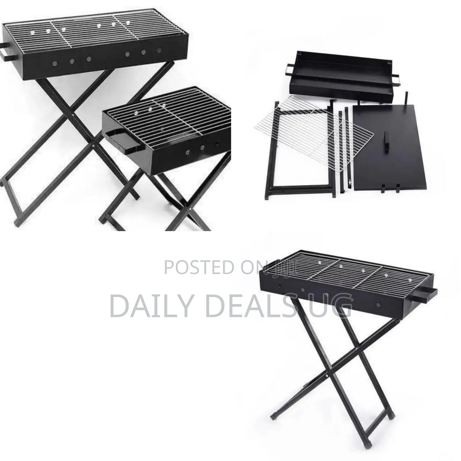 Portable Foldable Charcoal Barbecue Grill