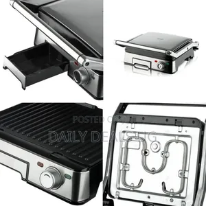 Raf R.561 Multi-Function Electric Indoor Grill and Steak Machine