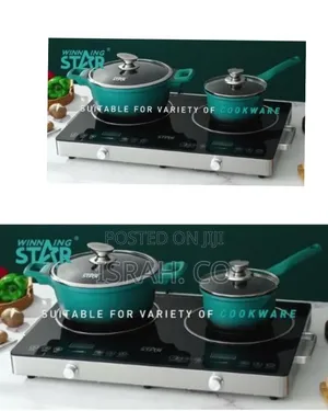 Winningstar Sleek Doub Burner Electric Cooktop With Precision Controls