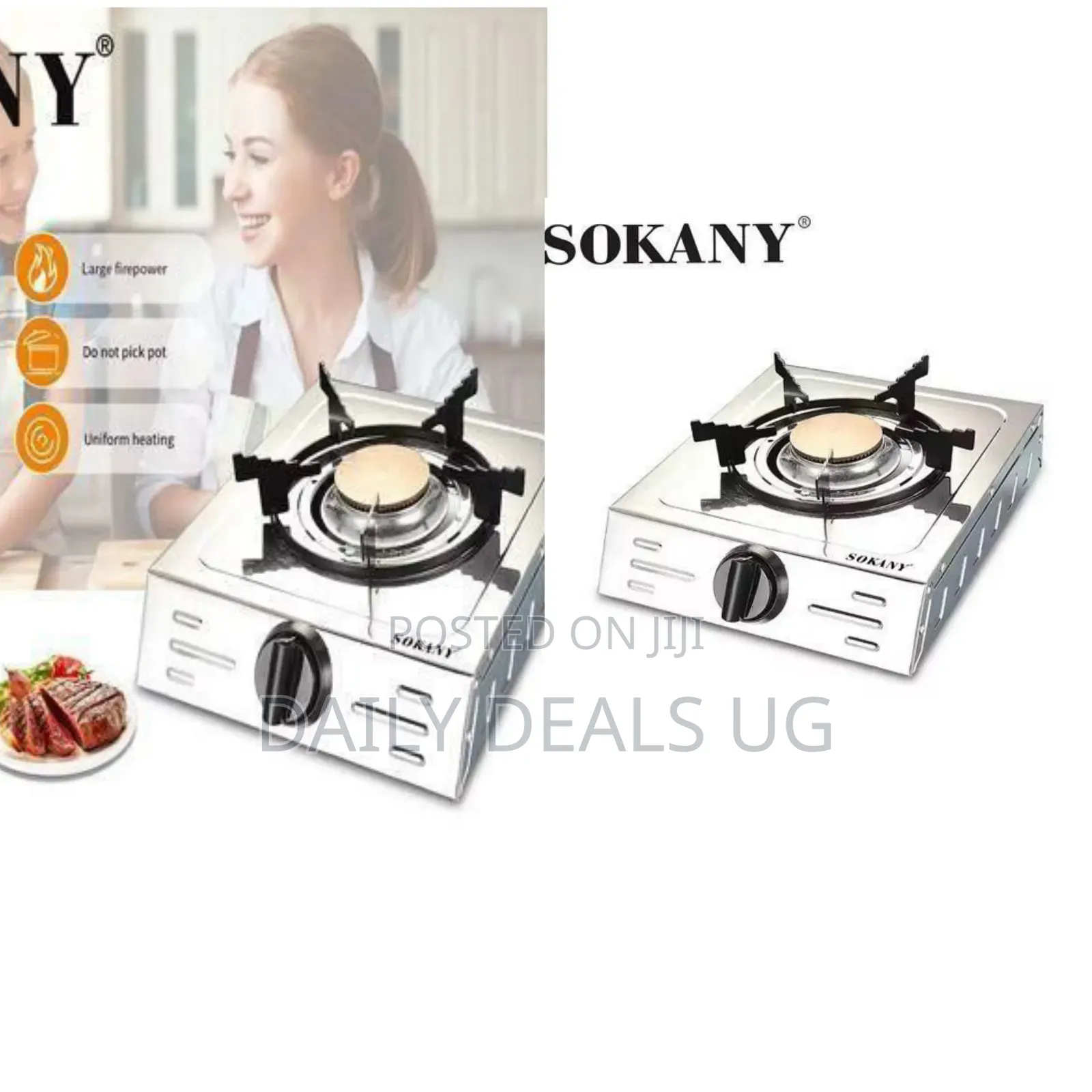 Sokany Portable Single Burner Gas Stove