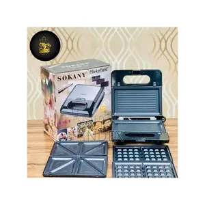 3 in 1 Sandwich Maker - Black