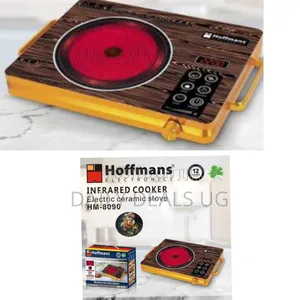 Hoffmans Hm-8090 Infrared Electric Ceramic Cooker (2200w) - Multicolor