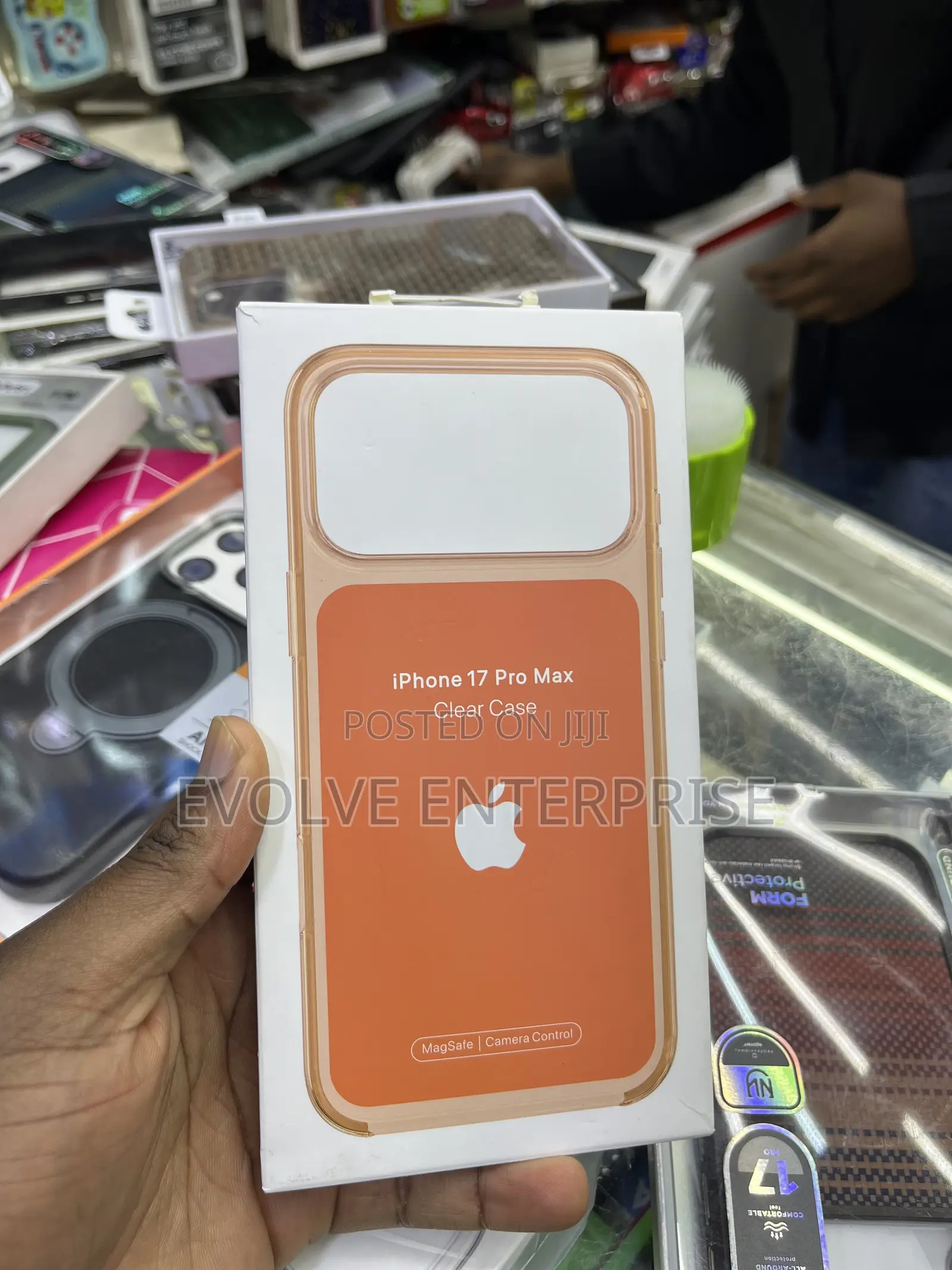 Clear Cases for iPhone 17 Pro Max