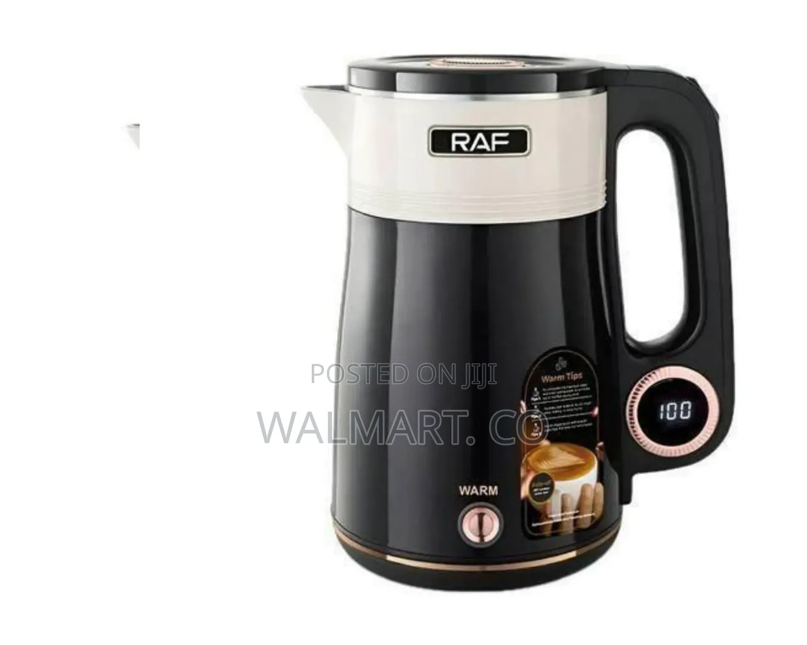 Raf Smart Electric Kettle With Digital Temperature Control Multicolor
