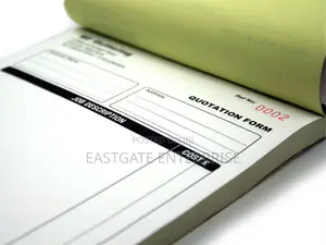 Receipt Books A5 100 Pages