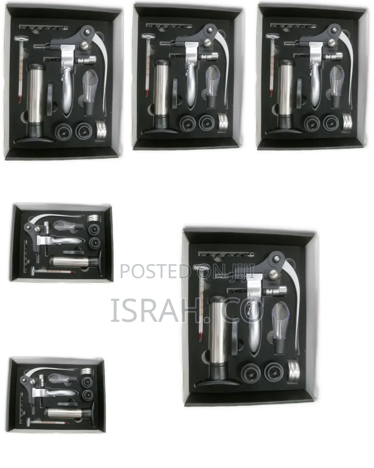 Corkscrew Wine Opener Kit Gift Set Box
