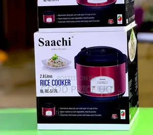 Saachi 2.8 Litre Rice Cooker (Model Nl-Rc-5176).