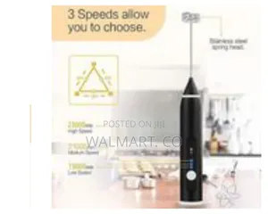 Rechargeable Handheld Electric Milk Frother and Whisk