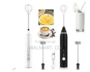 Rechargeable Handheld Electric Milk Frother and Whisk
