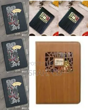 Loose Leaf Leather Menu Book Folder A4 Size