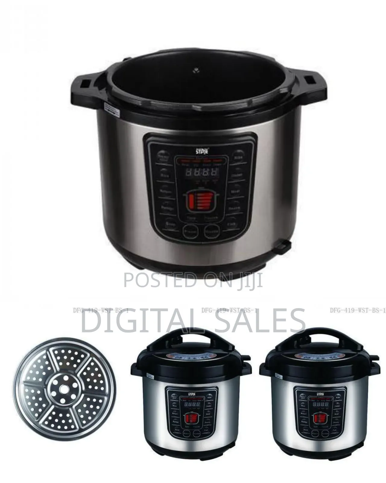 Winningstar Multi-Function Electric Pressure Cooker