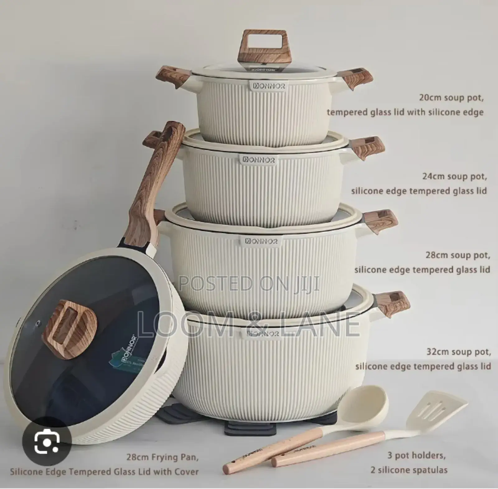 Donnor Granite Non-Stick Cookware Set