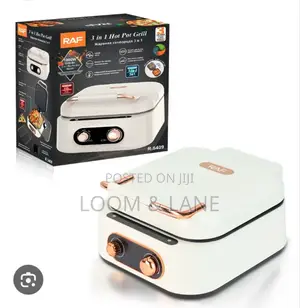 Raf 3-in-1 Hot Pot Grill, Model R.5409