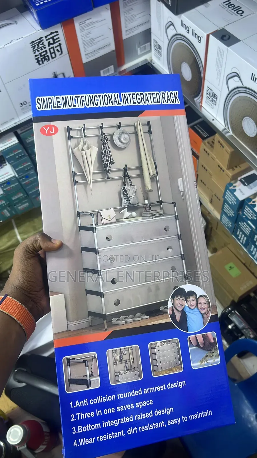 Yj Simple Multifunctional Integrated Rack