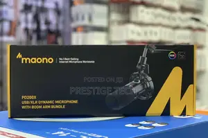 Maono Pd200x Usb/XLR Dynamic Microphone for Pc, Professional Mic