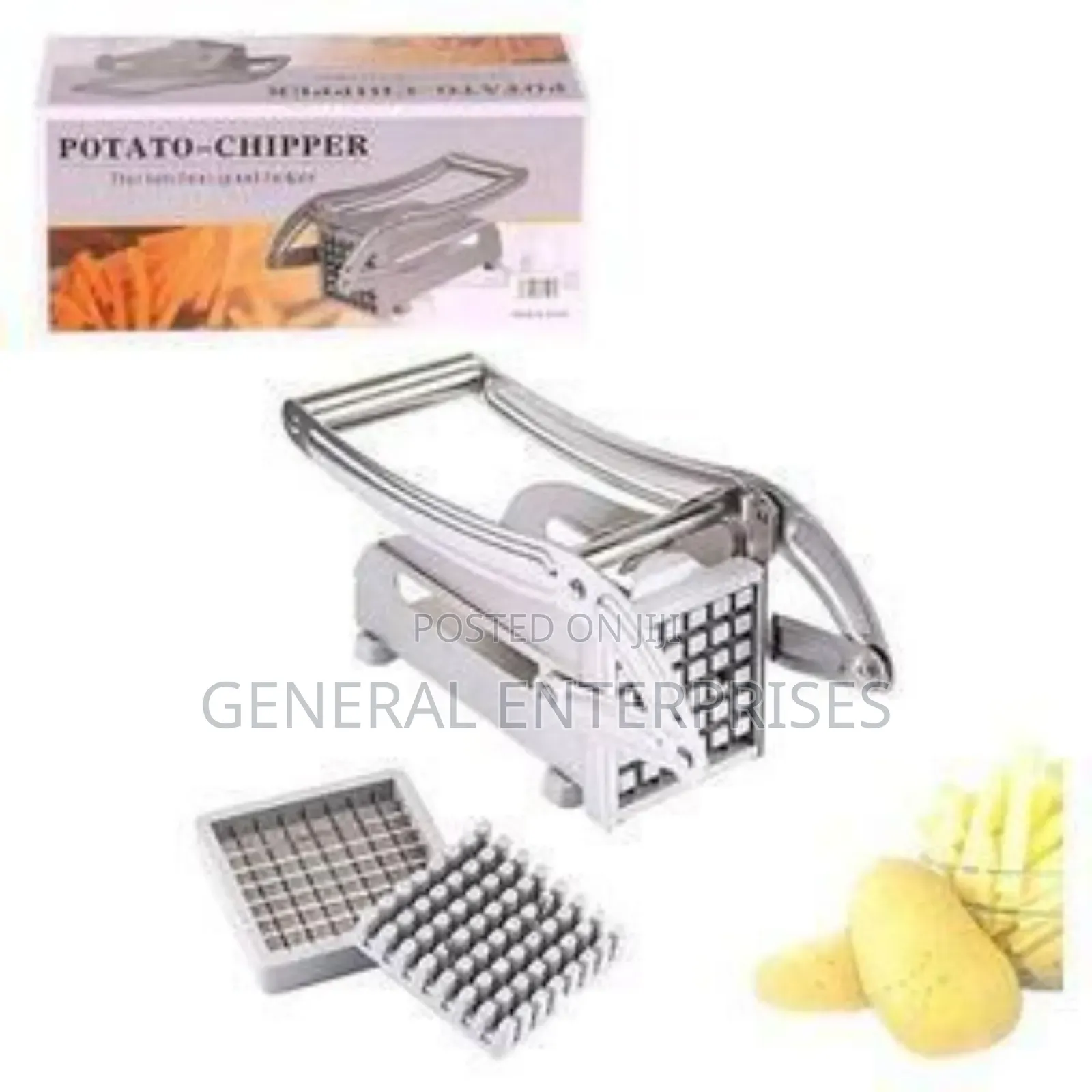 Manual Stainless Steel Potato Chipper