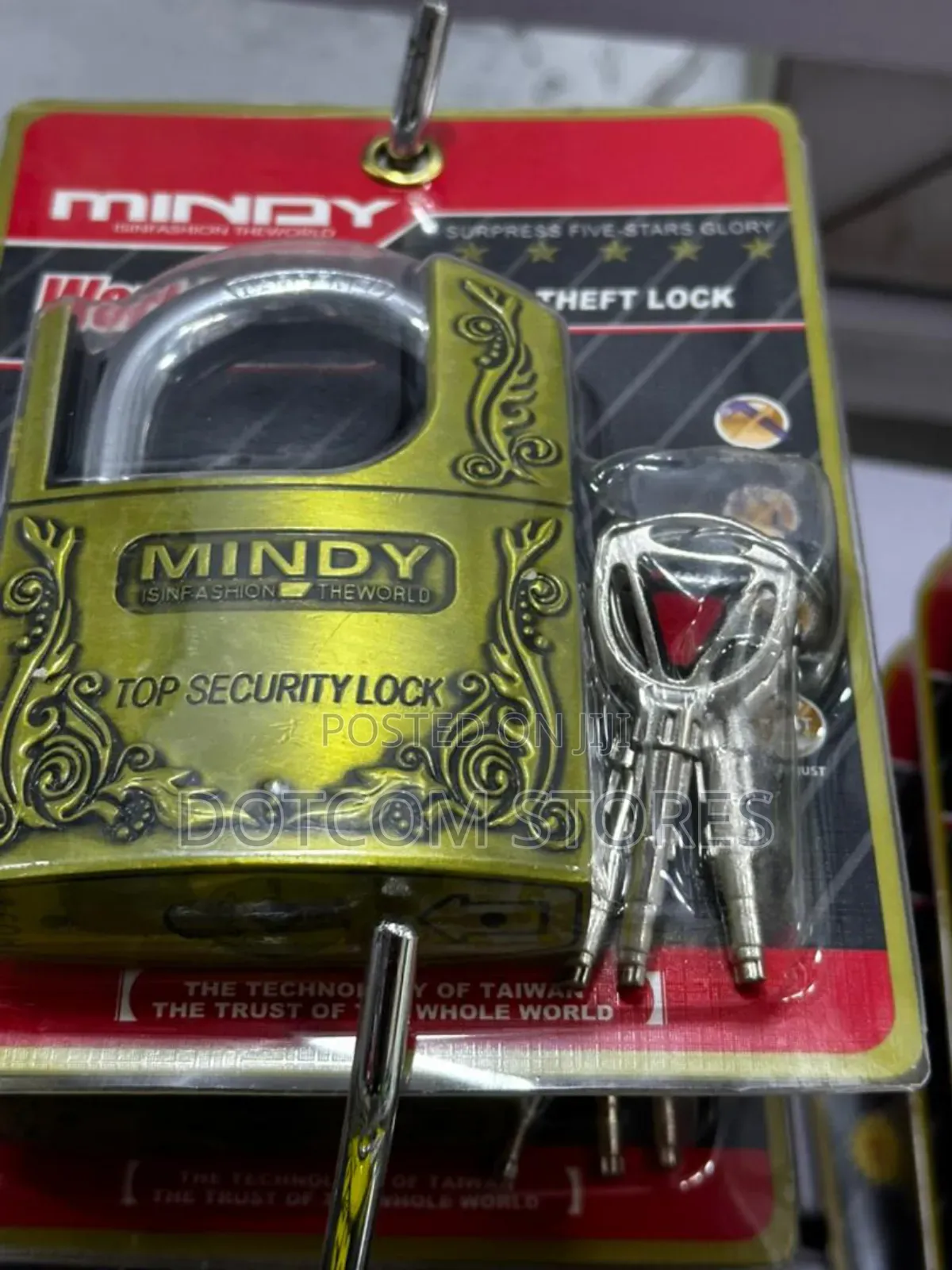 Mindy Anti-Theft Padlock,