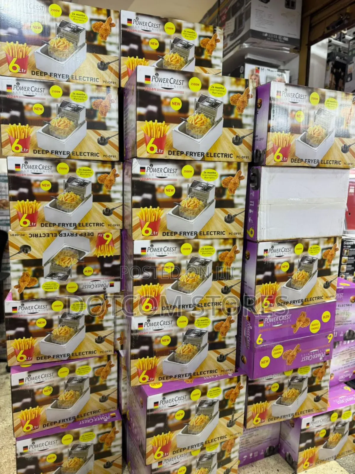 Power Crest 6-Liter Electric Deep Fryer