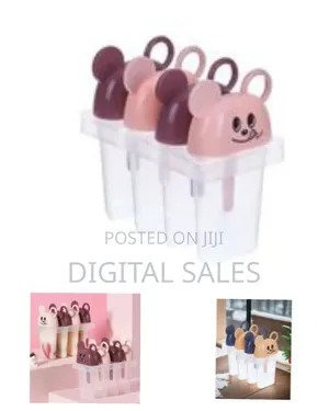 Cute Animal-Themed Reusable Popsicle Molds Set