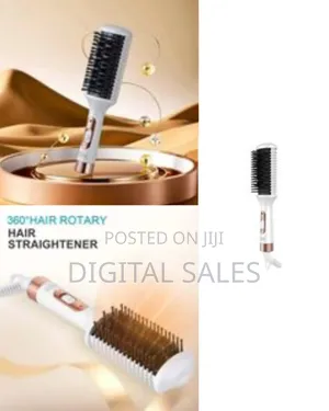 Winning Star 360 Degree Rotating Tail Line PTC Heating Electric Comb